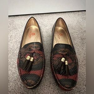 Marc Joseph Multicolor Loafers with Tassels